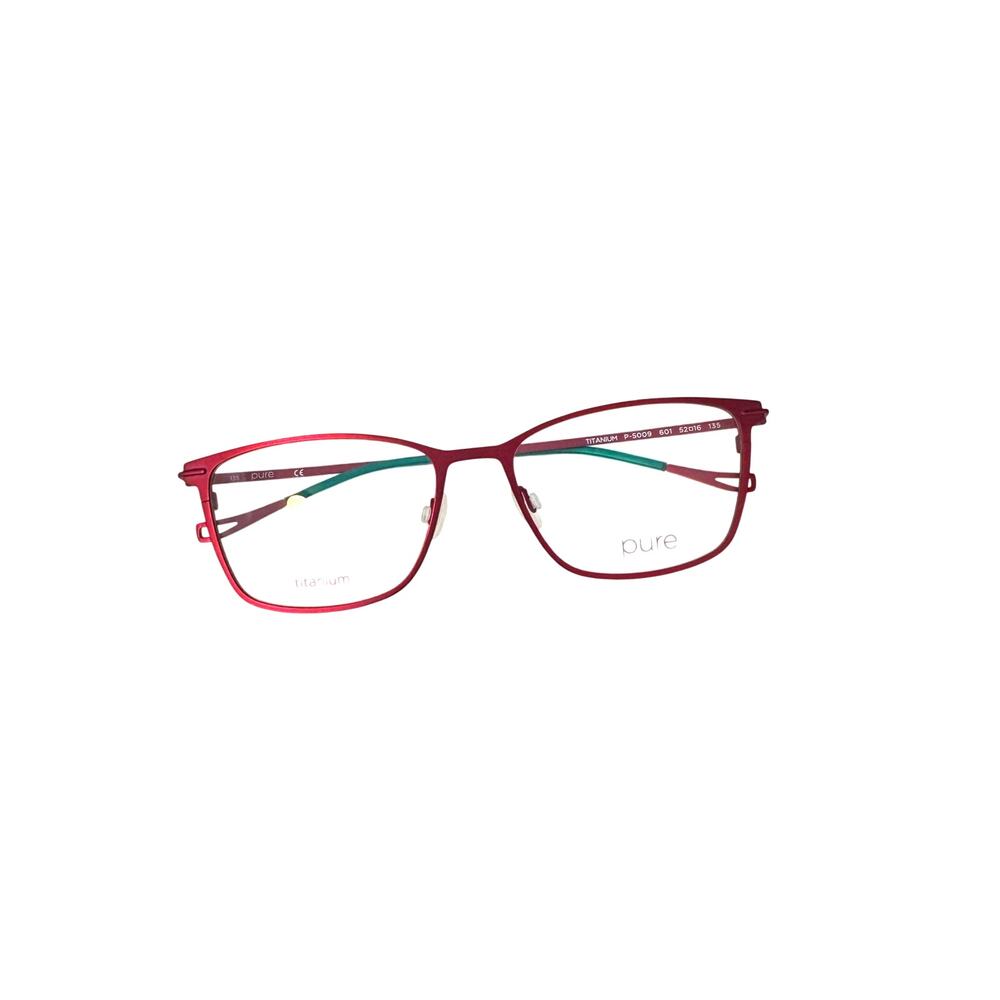 NEW Pure P-5009 Matte Red Square frames